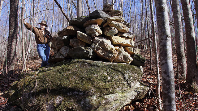 PHOTO: Some mounds are possibly tied to a long-lost Mayan civilization and have become an internet sensation.