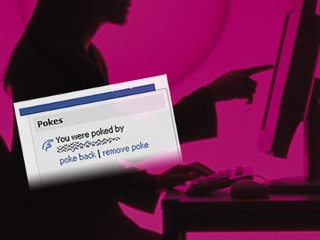 Photo: Tenn. Woman Arrested for Facebook 'Poke': 'Poke' Allegedly Violated Order of Protection