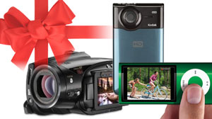 Photo: Give the Gift of Video: Cameras for Every Lifestyle: From the Budding Paparazzo to the Serious Videographer, Four Gift Ideas