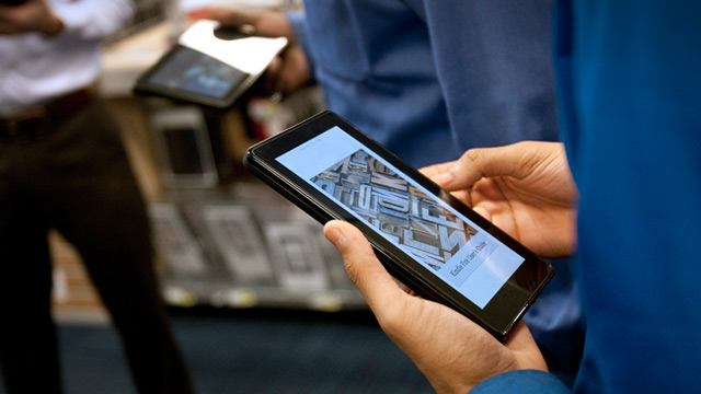 PHOTO: Amazon Kindle Fire tablets