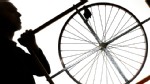 PHOTO: A smaller device that you wear or attach to your bicycle during a ride will collect the energy you create.