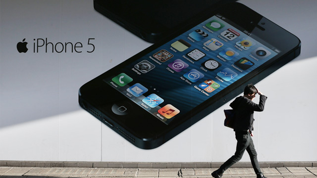 PHOTO: iPhone 5 ad