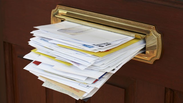 PHOTO: Junk Mail and other marketing will be better targeted.