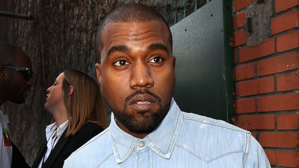 Kanye West attends Paris Fashion Week on March 2, 2014 in Paris, France.