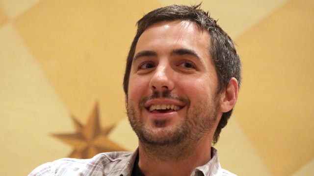 PHOTO: Entrepreneur Kevin Rose speaks onstage at Foundation: Chad Hurley & Kevin Rose during the 2013 SXSW Music, Film + Interactive Festival at Hilton Austin on March 9, 2013 in Austin, Texas.
