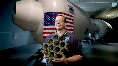 PHOTO: Modules that Las Vegas hotel mogul Robert Bigelow hopes will constitute the world's first orbital hotel, the CSS Skywalker, Nov. 4, 2004.