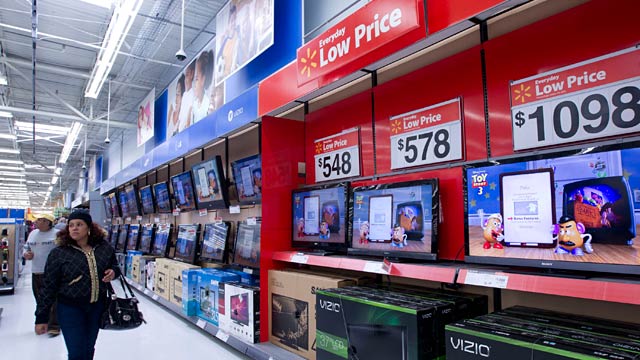 PHOTO: Shopper in Walmart