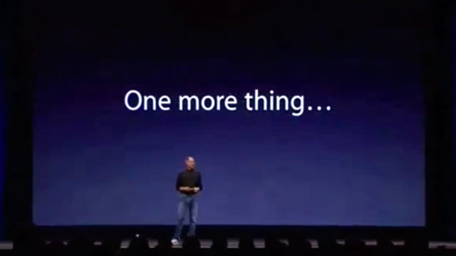 PHOTO: One more thing...