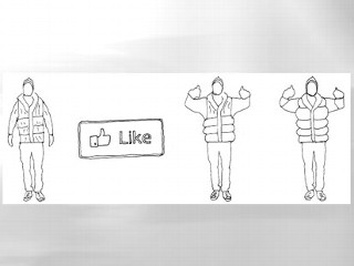 A Hug for Every Facebook 'Like'?