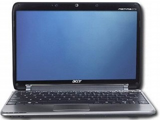 Netbook or Notebook? Acer's slim Aspire One boasts a large screen and keyboard.
