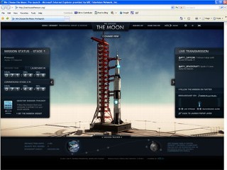 Web Site Recreates Apollo 11 Mission in Real Time