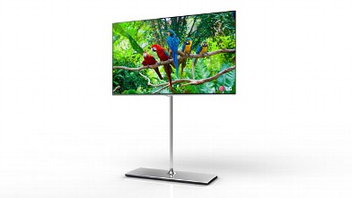 PHOTO: LG's 55-inch will be the first OLED TV to hit the market.
