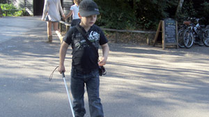 Blind 7-Year-Old Boy Sees With His Ears