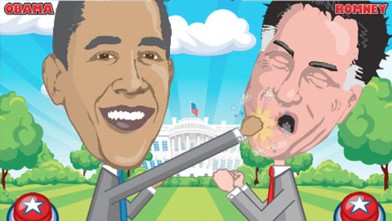 PHOTO: In this iOS and Android game you help the 2012 presidential candidates duke it out in the ring.
