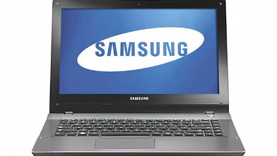 PHOTO: The Samsung QX310 laptop has a 14-inch screen and up to 1 terabyte of hard drive space.