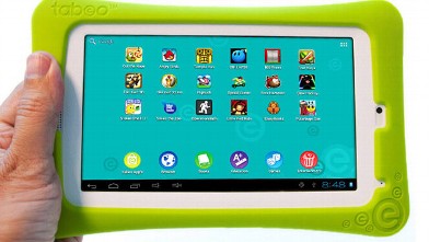 PHOTO: Toys R Us will carry its own $150 Tabeo tablet for kids starting in October.