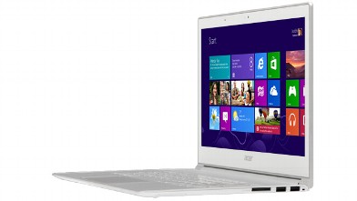 PHOTO: Acer's Aspire S7 is a Windows 8 laptop with a touchscreen.