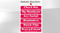 PHOTO Smartphone app to help go off the grid.
