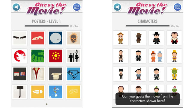 PHOTO: Guess the Movie! is an app for the iPhone, Android and Windows Phone.