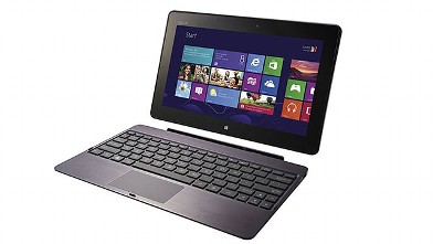 PHOTO: Asus' Vivo Tab is a Windows 8 tablet with a dockable keyboard.