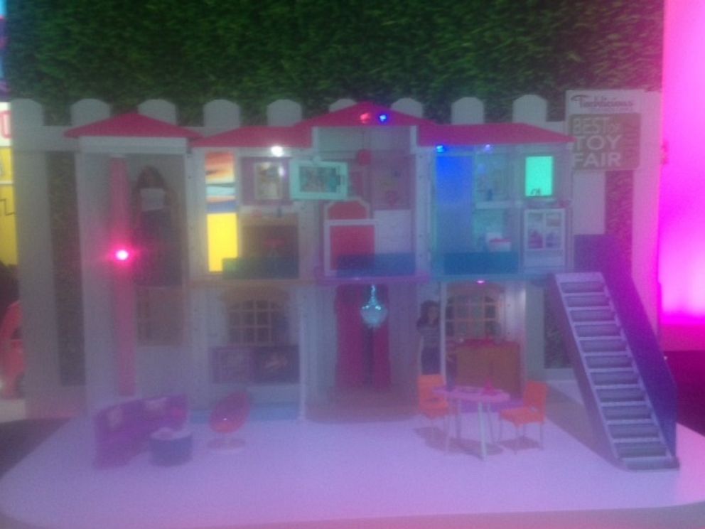 PHOTO: Barbies new Dreamhouse is a connected home that responds to voice commands.