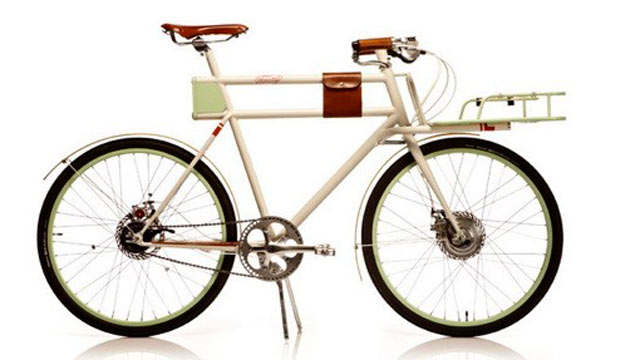 PHOTO: The Faraday Porteur Concept e-bike is seen here in this undated handout photo.