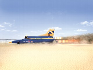 Supersonic Car to Break 1,000 MPH