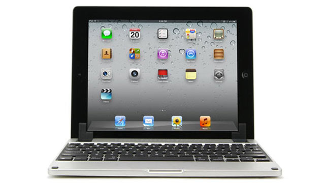 PHOTO: The Brydge is an anodized aluminum keyboard for the iPad.