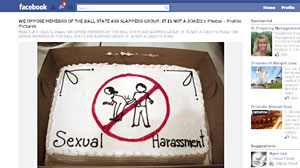 Photo: Backside-Slapping Warning Spawns Internet Debate, Craze: Ball State University E-Mail After Buttocks-Slapping Incident Becomes Butt of Jokes