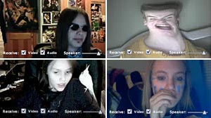 The idea behind Chatroulette, presumably, is that youll start a conversation with someone youd otherwise never have the opportunity to meet.