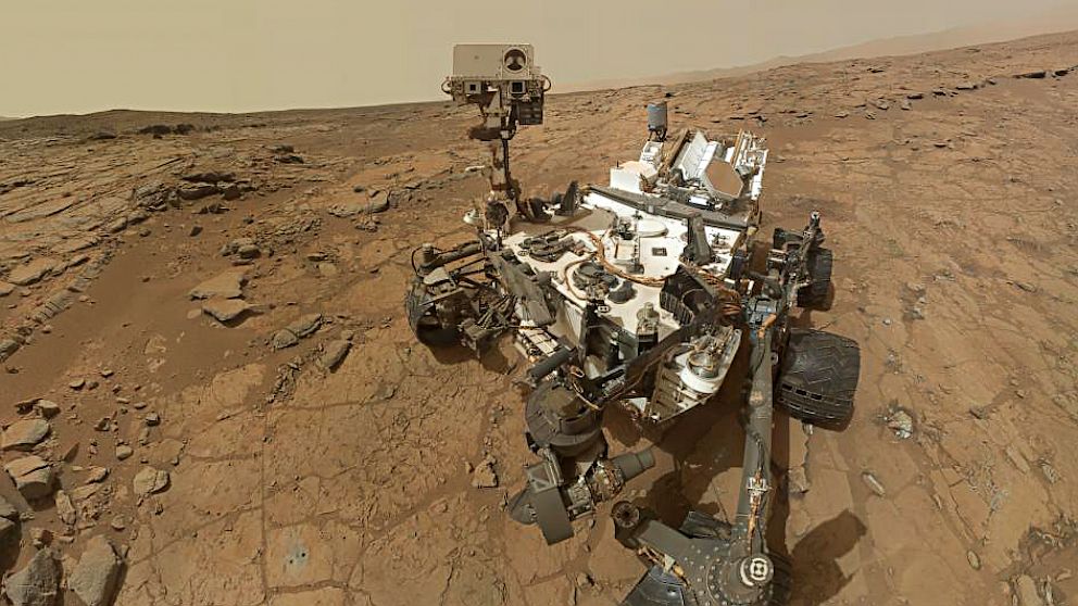 PHOTO: Mars rover Curiosity self portrait