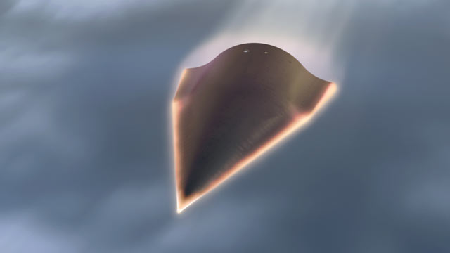 PHOTO: Falcon HTV-2 is an unmanned, rocket-launched, maneuverable aircraft that glides through the Earth?s atmosphere at incredibly fast speeds?Mach 20 (approximately 13,000 miles per hour).