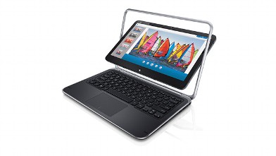 PHOTO: The Dell XPS Duo 12, starts at $1200, and has a rotatable screen.