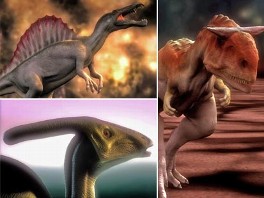 types of dinosaurs with weird heads