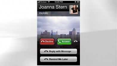 PHOTO: A do not disturb function has been added to iOS 6.