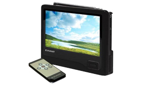 PHOTO The Eviant T7 7-Inch Handheld LCD TV is shown.
