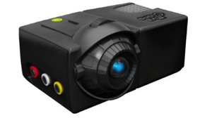 PHOTO The EyeClops Mini Projector is shown in this file photo.
