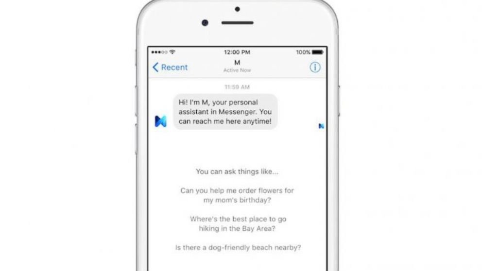 Facebook's Answer to Siri and Cortana Is Called 'M'