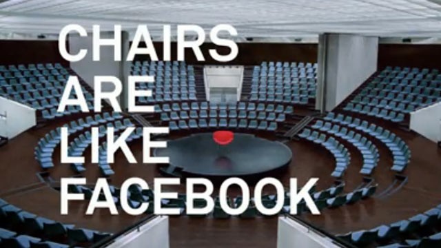 PHOTO: Facebook's first ad, which appeared, Oct. 4, 2012.