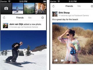 PHOTO: Facebook Camera app for iPhone.