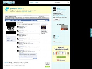 A screen grab of Facebook Lite, which Facebook intended for people in countries with slow Internet connections. It was briefly released to U.S. users overnight 