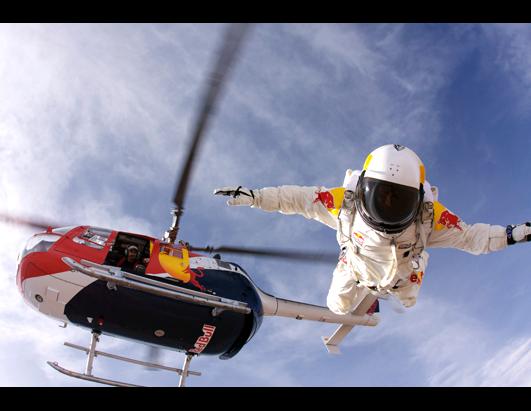 Felix Baumgartner, record-setting skydiver