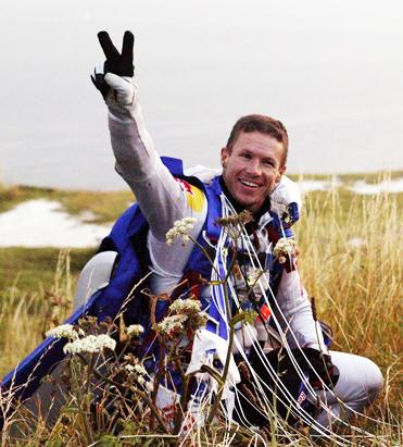 Felix Baumgartner, record-setting skydiver