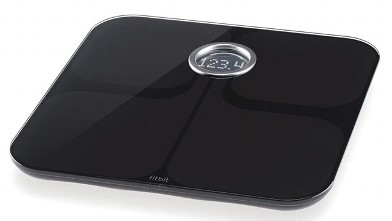 PHOTO: The FitBit Aria wirelessly uploads your weight to your FitBit online account.
