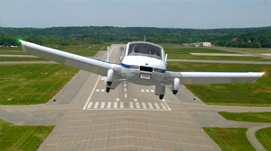 PHOTO A proof of a concept for a flying car by Terrafugia is shown.