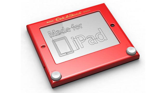 PHOTO: Etcher turns your iPad into an Etch A Sketch.