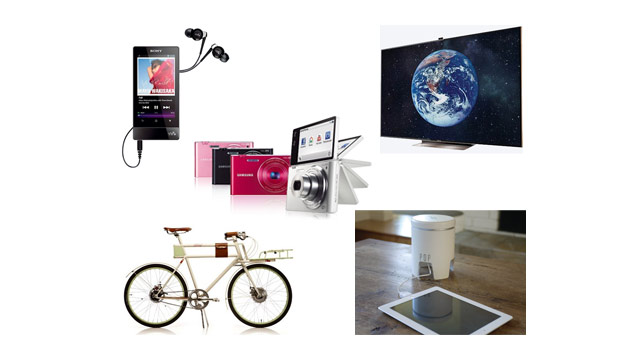 PHOTO: Top 5 Gadgets of the Week: Samsung's 75" HDTV, Farady Concept E-Bike, POP Charger, Sony Walkman F800