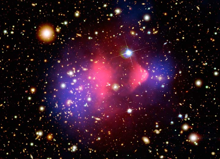 PHOTO: Galaxy cluster 1E 0657-66