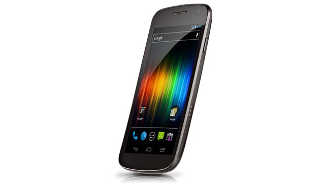 PHOTO: Samsung's Galaxy Nexus, a phone made in partnership with Google, was the first phone to run Android 4.0.