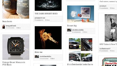 PHOTO: Gentlemint, a Pinterest alternative for men.